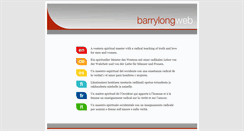 Desktop Screenshot of barrylongweb.com
