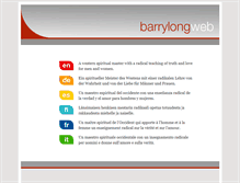 Tablet Screenshot of barrylongweb.com